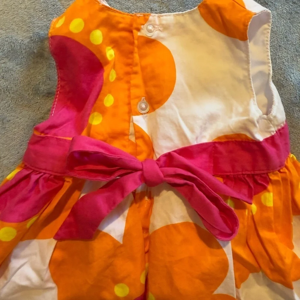 Carters spring dress with bloomers size 6m
